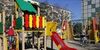 Уже девять дворов Первореченского района стали счастливыми обладателями детских площадок