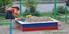 На детской площадке улицы Тухачевской обновили песочницы