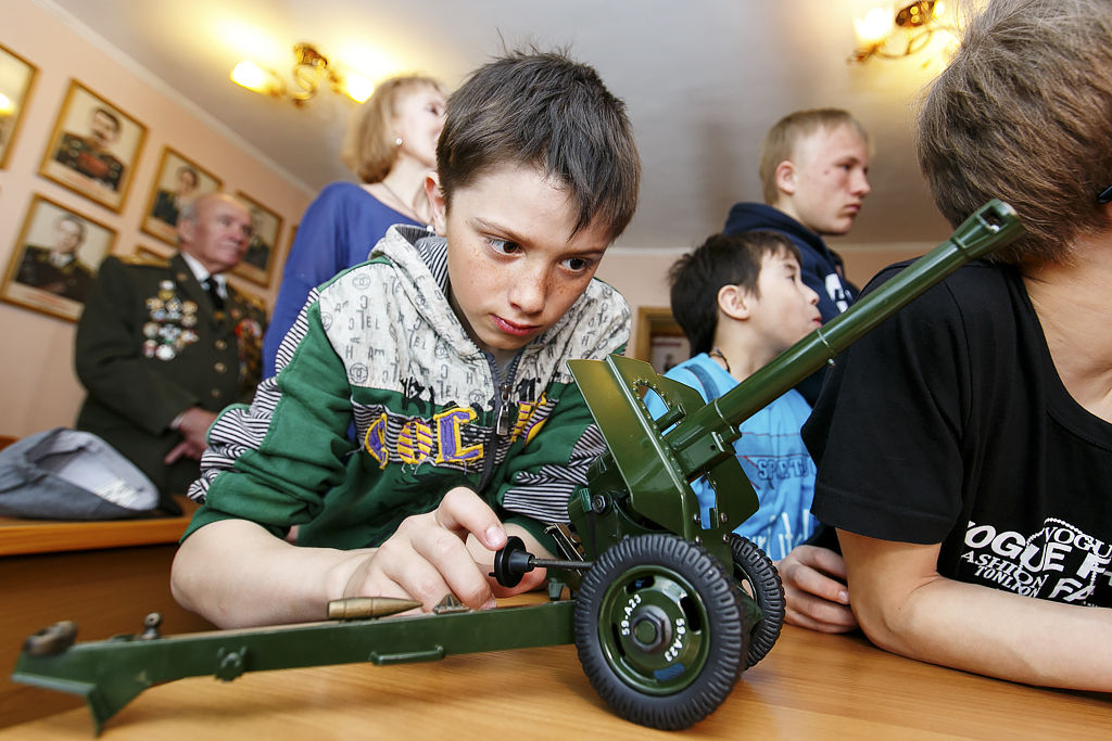 Урок патриотизма для детей прошел в Совете Ветеранов