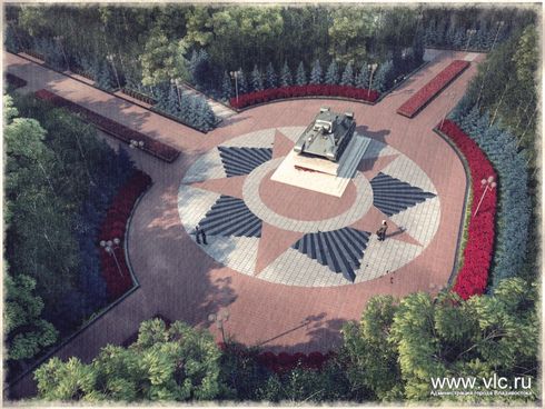 План парка Победы
