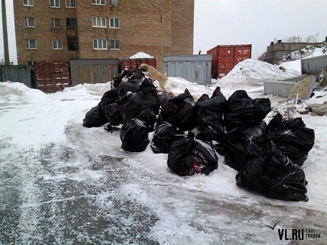 Жители ул. Котельникова жалуются на нечищеные придомовые дороги и горы мусора